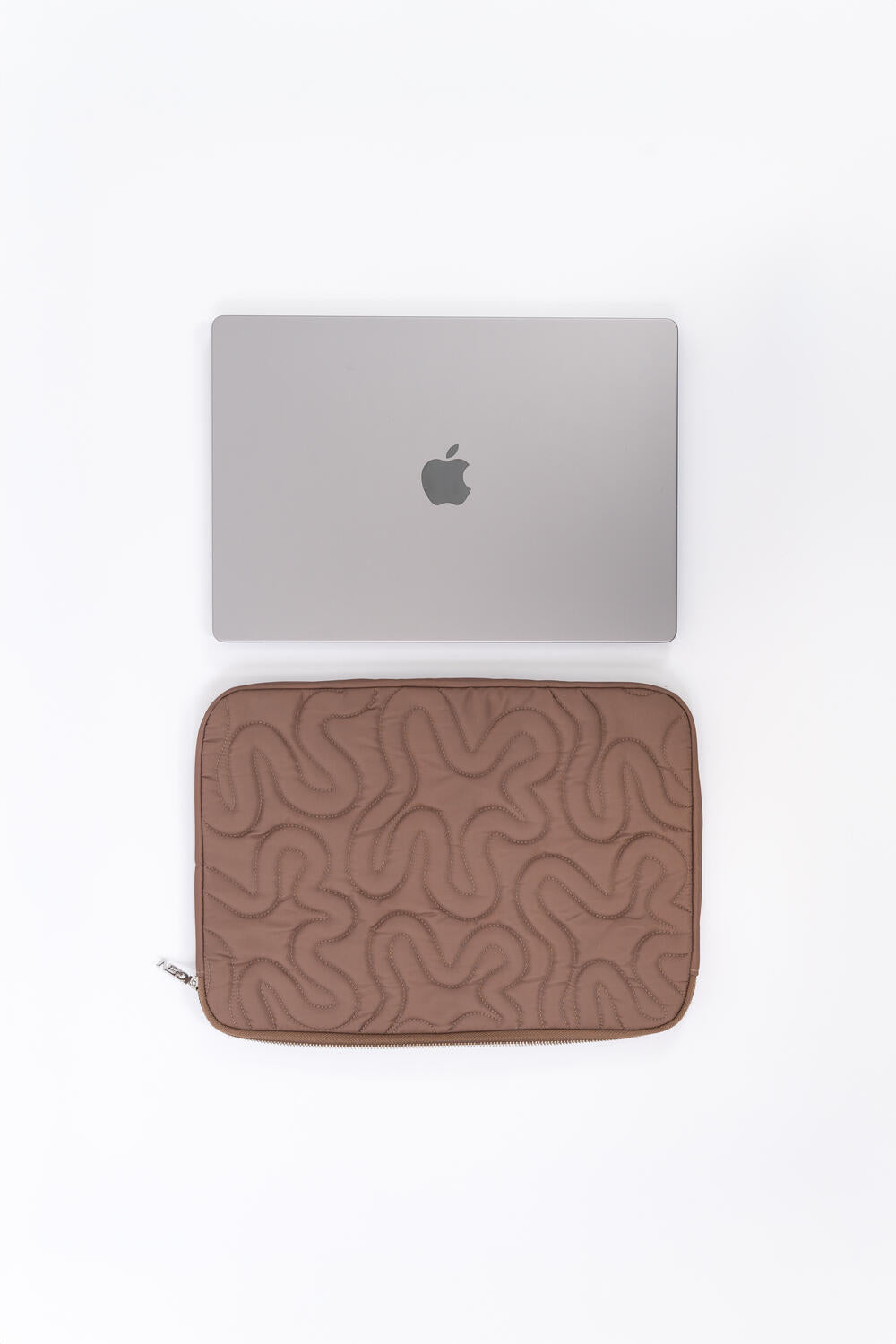 Swirl computer sleeve 15-16” - brun